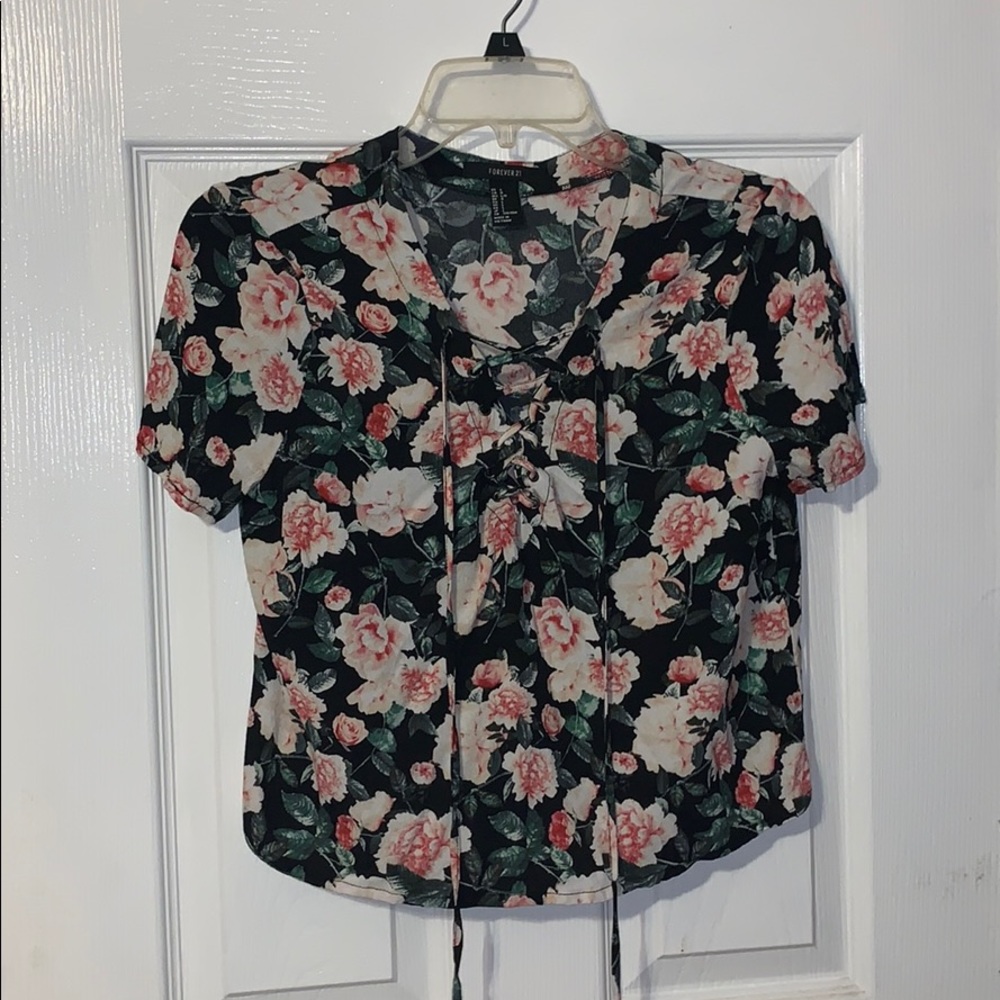 flower crop top